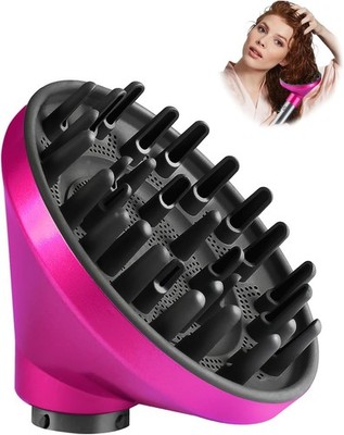 Diffusor-Aufsatz Dyson Airwrap HS01 HS05 HS08 für Natürliche Wellen, Fuchsia