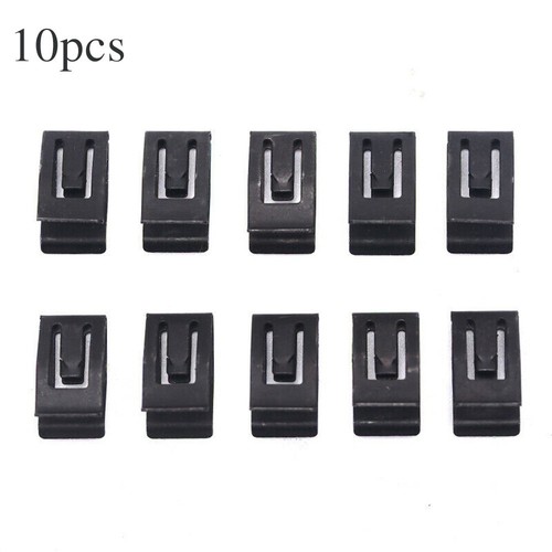 10pcs Car Front Console Dash Dashboard Auto Trim Metal Retainer Rivets Clips Set - Picture 2 of 9