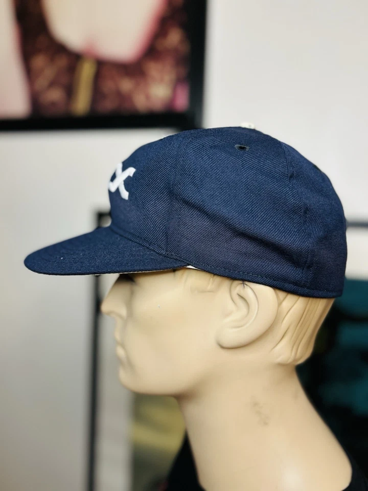 1970-80 ROMAN PRO GORRA CORREA DE CUERO CHICAGO WHITE SOX TALLA 7 1/8 Raro Foto 3 de 4