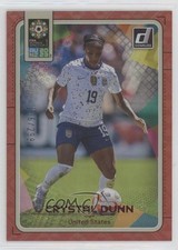 2023 Panini Donruss FIFA Women's World Cup Red 206/299 Crystal Dunn #233 05pi
