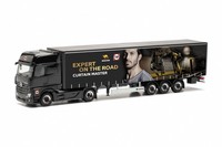 Herpa 316927 Mercedes-Benz Actros Gigaspace Gardinenplanen-Sattelzug Wielton ...