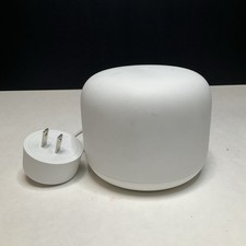 Google Nest WiFi Mesh Router AC2200 H2D White Wireless System - TESTED