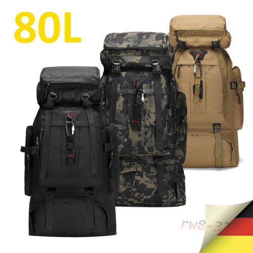 Zaino 80L XXXL zaino da escursione zaino da trekking outdoor zaino da viaggio zaino
