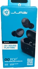 FLASH SALE USB-C JLAB GO POP True Wireless Earbuds Black  - NEW