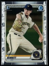 2020 Bowman Chrome Prospects #BCP-140 Nick Bennett