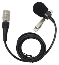 Audio Technica AT829CW Condenser Lavalier Microphone Mic For UniPak Transmitters