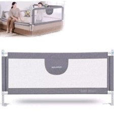 MBQMBSS Bed Rails for Toddlers Extra Long Baby Bed Rail Guard wi