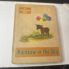 RAINBOW IN THE SKY Book The wonder-wonder series Steck Vaughn Sharp Young 1957