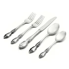 Oneida Louisiana 45 Piece Fine Flatware Set 18/10 Stainless  Assorted Styles