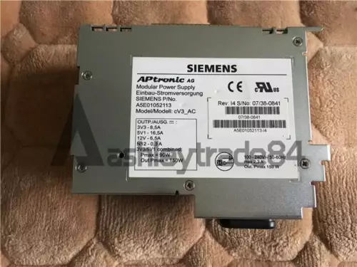 Siemens Modular Power Supply A5E01052113 CV3_AC Simatic PC 627 677 Fully Tested