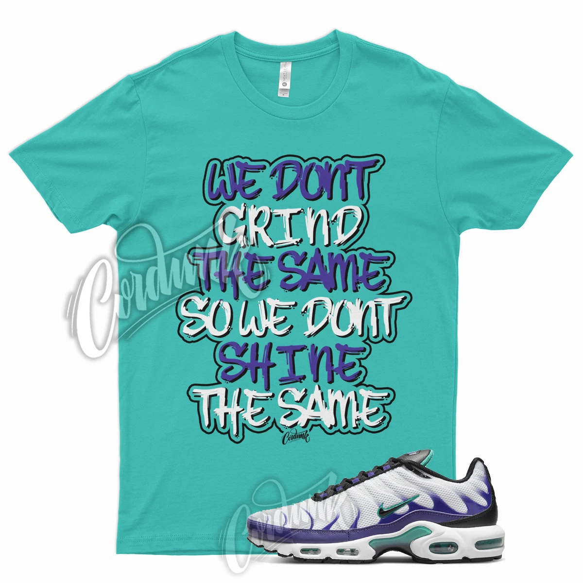 Vapormax plus top grape shirt