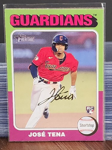 2024 Topps Heritage - Rookies #227 Jose Tena (RC) | eBay