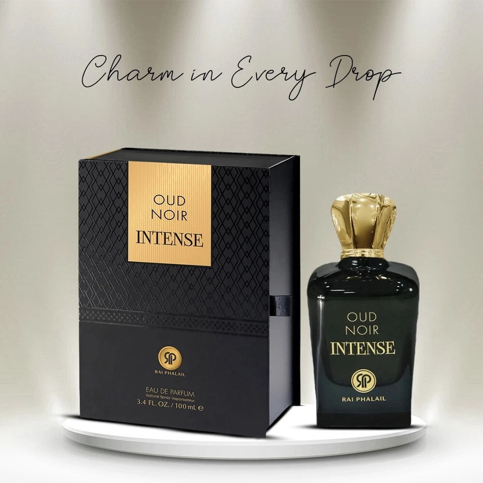 Oud Noir Intense de Rai Phalail Eau de Parfum Spray 3,4 OZ Foto 3 de 4