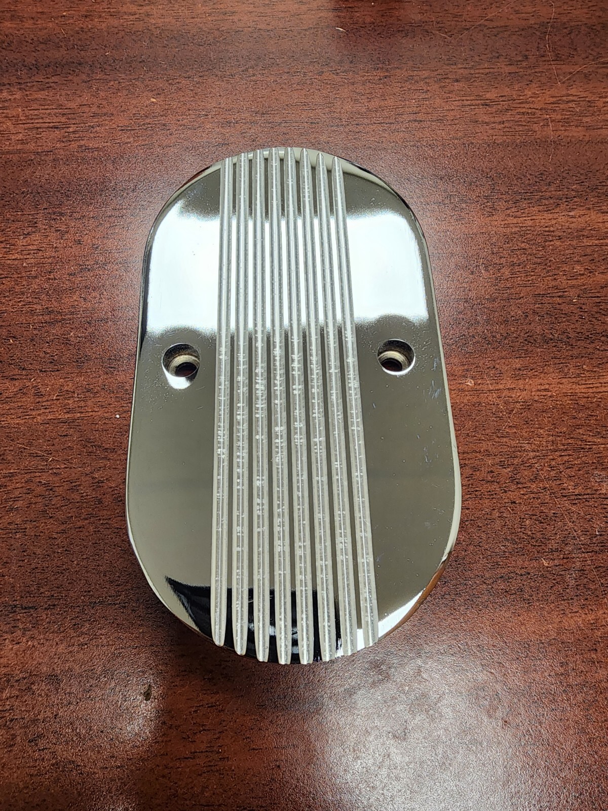 Polished Aluminum Center Finned Master Cylinder Cover No Gasket Street Rod Vocabulary Today