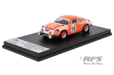 Renault Alpine A110 Rallye Rally Firestone 1976 1:43 Trofeu