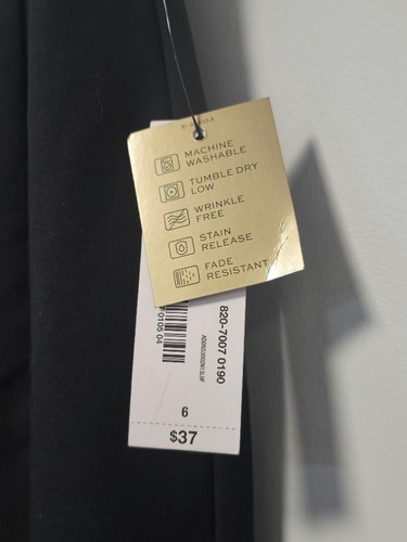 Women's Worthington Skirt, Size 6, Black - Picture 3 of 6