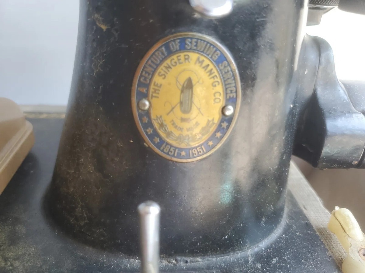 Vintage Singer 1851-1951. 100 Year Anniversary Sewing Machine with
