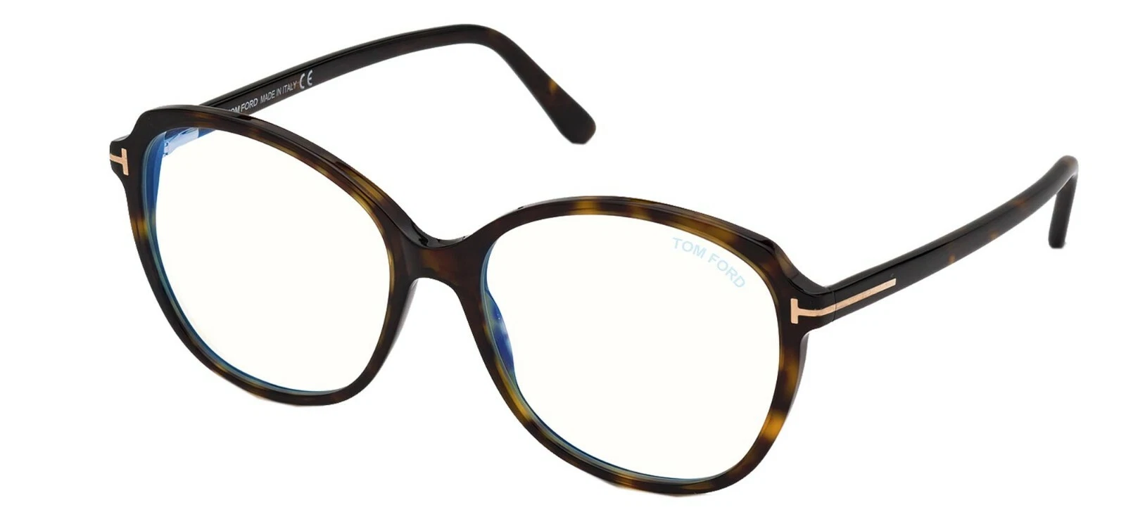 Tom Ford FT 5708 B BLUE BLOCK Dark Havana (052) Eyeglasses