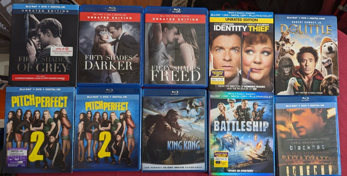 Various Universal Studios Movies (DVD OR Blu Ray-most Don't Have