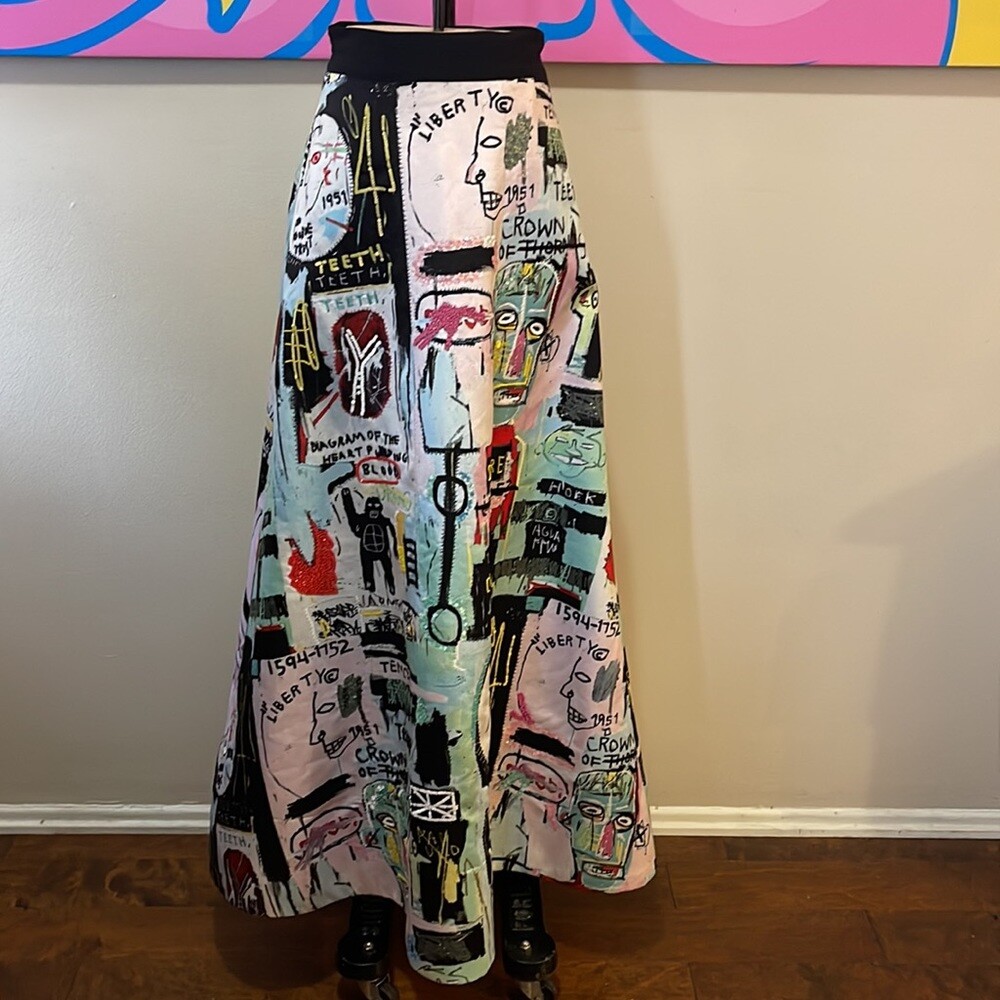 Alice + Olivia Basquiat Beaded Limited Edition Maxi Skirt | eBay Alice + Olivia Basquiat Beaded Limited Edition Maxi Skirt | eBay