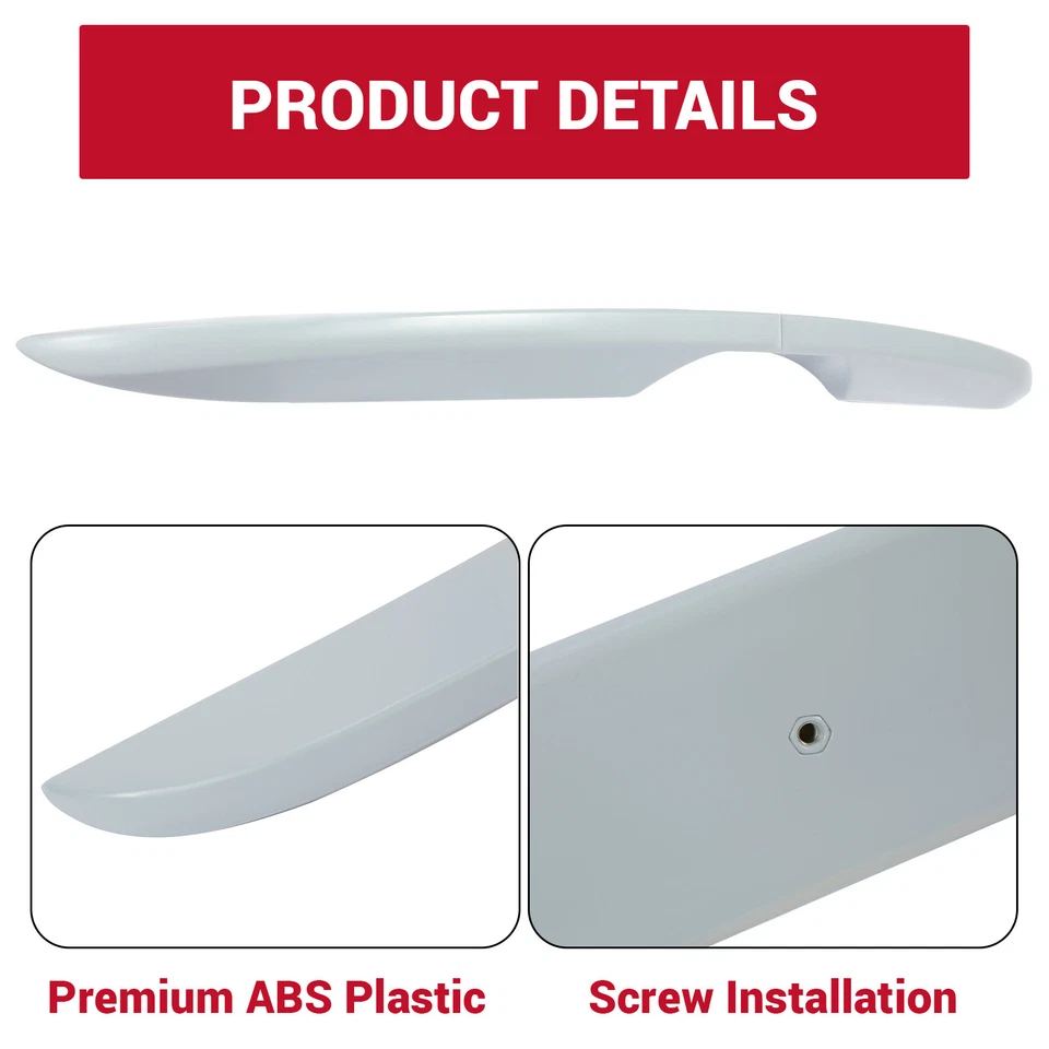 Painted New For Ford Crown Victoria Marauder Style Rear Spoiler Wing 1998-2008 Foto 2 de 4