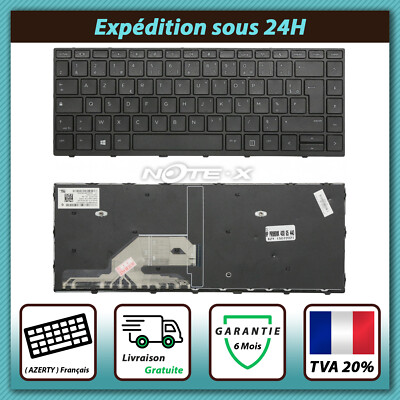 Clavier AZERTY Français Pour HP ProBook 450 G5 - Neuf - Réf: L01027-051 (Compatible Acer)