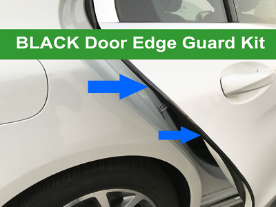 4PCS BLACK Door Edge Scratch Protector Guard Trim Molding For forHyund2004-2018