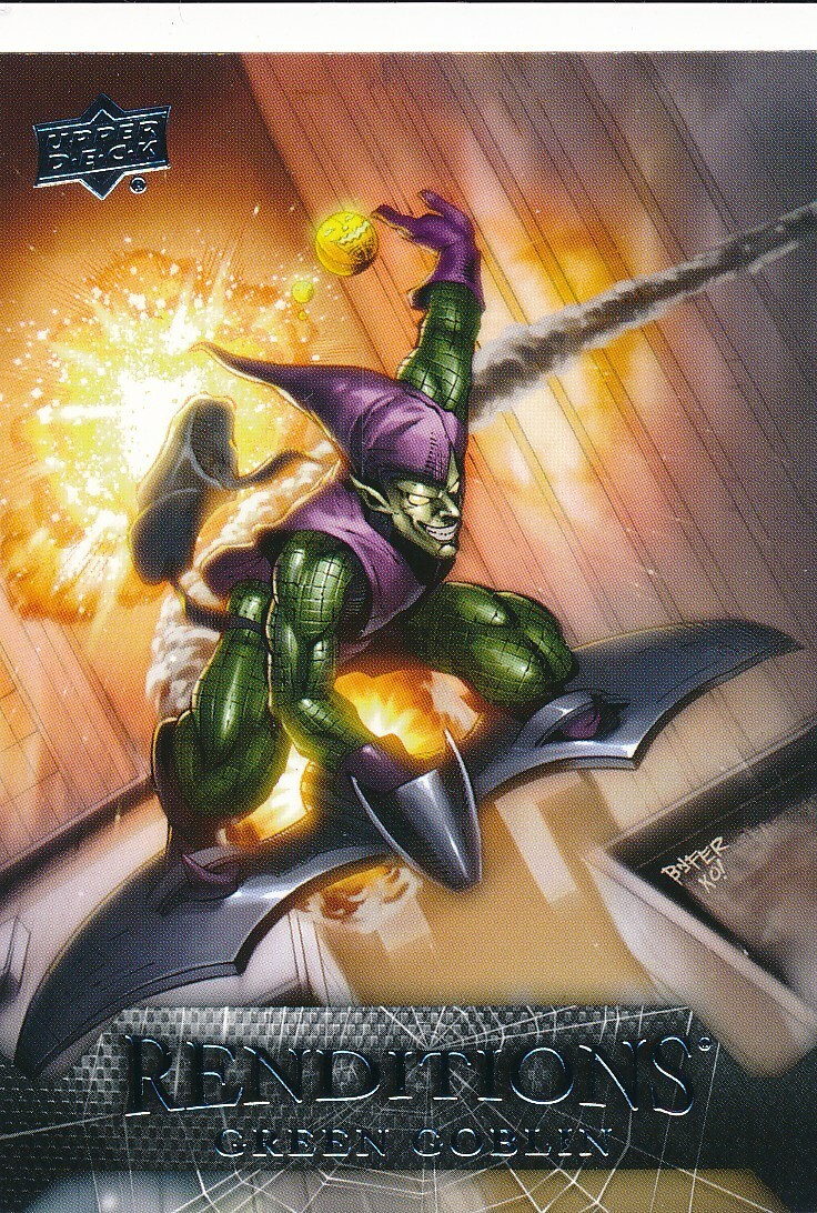 #2 GREEN GOBLIN 2024 Upper Deck Marvel Renditions Spider-Man