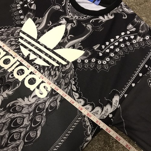 Adidas Originals X the Farm Company Pavao Jumper Peacock Bird Sweatshirt S12 - Picture 8 of 9