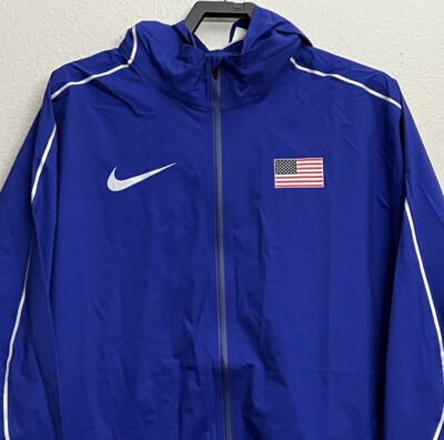 リージャ　ジャケット　USーＳ Nike Team USA Team Issue Lightweight Track Jacket Size XXXL 743458