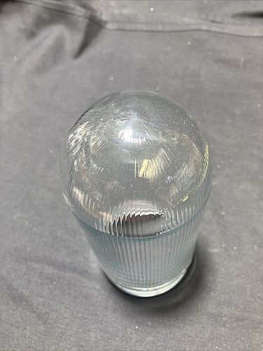 Replacement 6-1/2" x 3-1/4" diameter Threaded Clear Glass Explosion Proof Globe - Picture 2 of 8