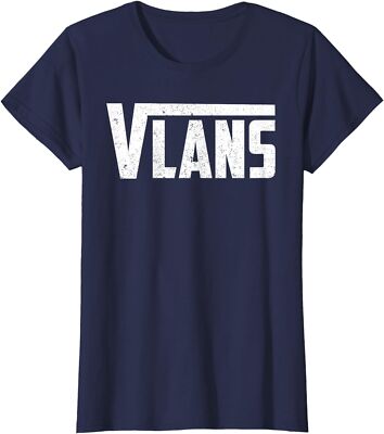 Funny Novelty VLANs Talent Unique Network Engineering Ladies' Crewneck T-Shirt