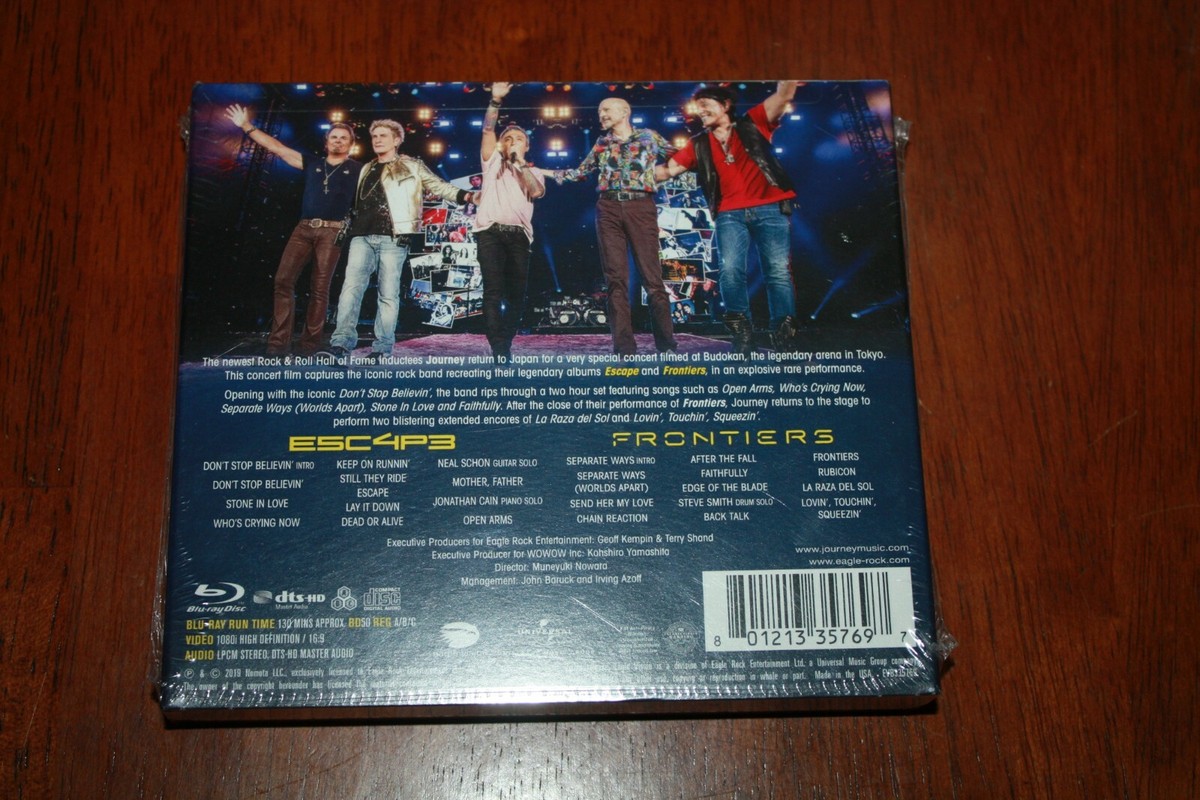 JOURNEY - LIVE IN JAPAN 2017 - BLU-RAY AND 2 CD! | eBay