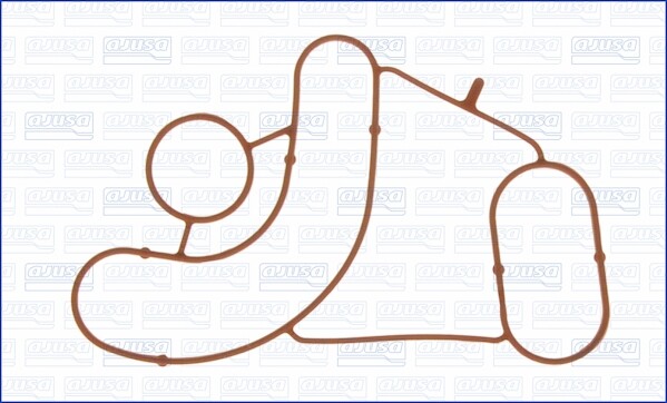 Ajusa 01058500 Dichtung FüR ÖLküHler FüR Chrysler Dodge Jeep MERCEDES-BENZ-image