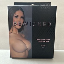 BEWICKED Mango Shaped Silicone Bra Nude Size B Style 2308