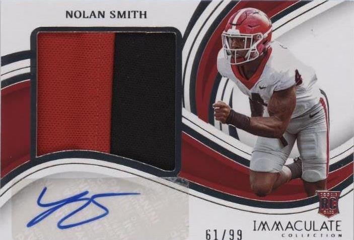2023 Panini Immaculate Collection Collegiate Nolan Smith #PPRA-NOS - 1 of 2