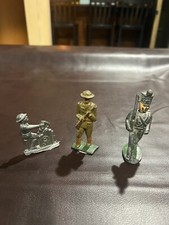 Vintage Lead or Metal Toy Soldier WWI. Lot Of 3.