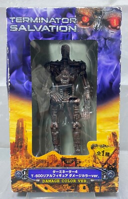 Terminator 4 Salvation : T-600 Endoskeleton Figure Damaged color 