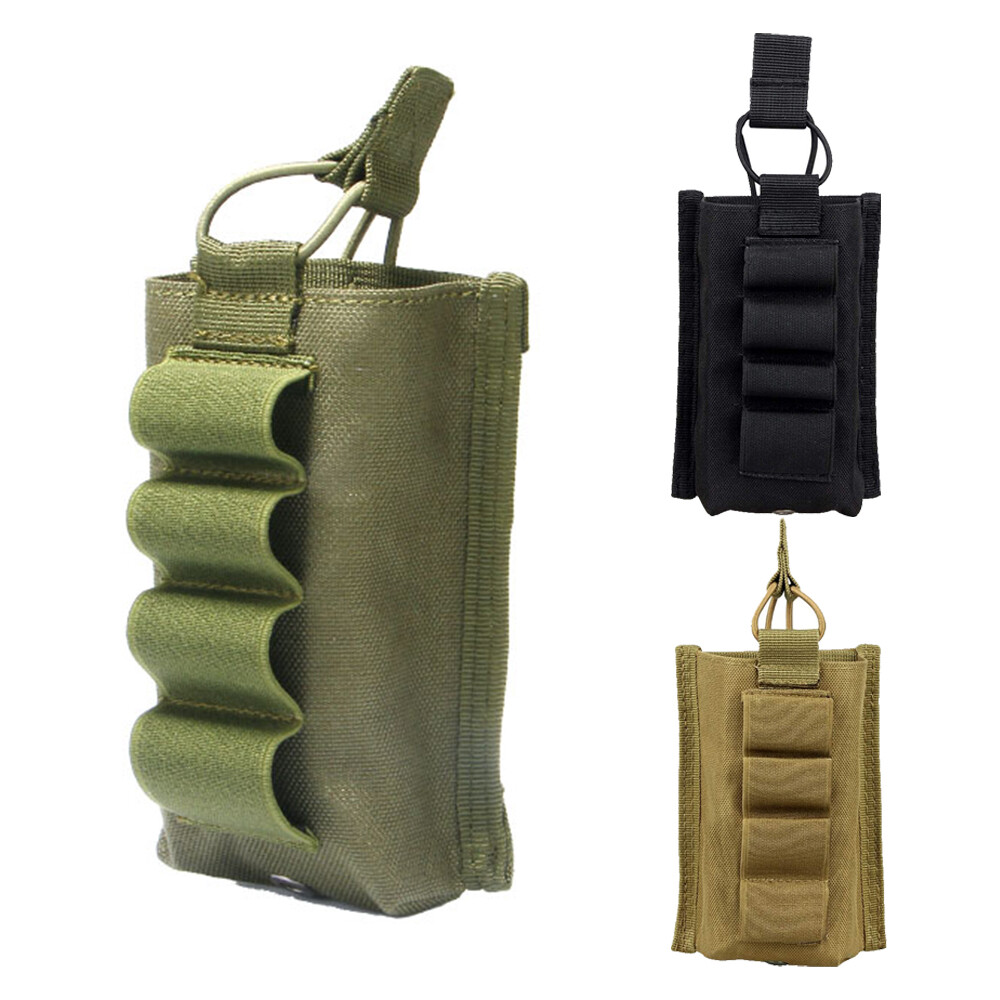 Molle Open-Top Magazine Pouch Tactical Rifle Shotgun Shell Mag Holder Holster-image