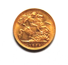 Australia. 1899 Melbourne - Half Sovereign..  EF/gEF- Much Lustre