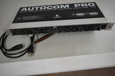 Behringer AUTOCOM PRO MDX 1400 AUDIO INTERACTIVE DYNAMIC PROCESSOR