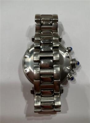Cartier Pasha 38mm ステンレス　クォーツ Cartier Pasha Stainless Steel 38mm Chronograph Watch Swiss Made