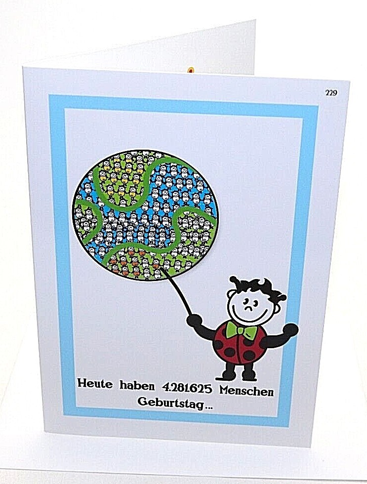 lustige Geburtstagskarte 4281625 Karte zum Geburtstag Grußkarte Klappkarte