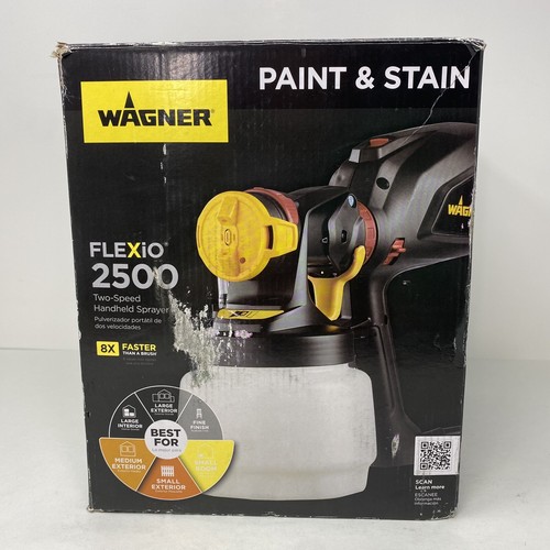 Wagner Flexio 2500 Handheld HVLP Paint & Stain Sprayer, D 24964294886