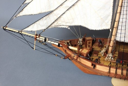 Harvey 1847 17" 443mm Scale 1:96 Wooden Model Ship Kits Ultimate version - Picture 3 of 16