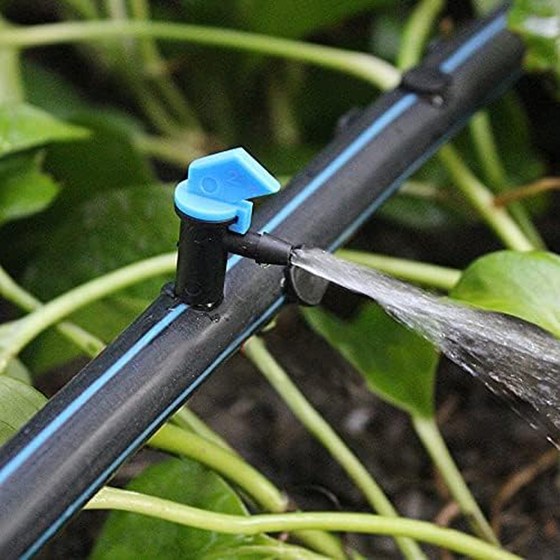 100 Pack 2 GPH Flag Irrigation Dripper Emitter 8L/H Garden Irrigation
