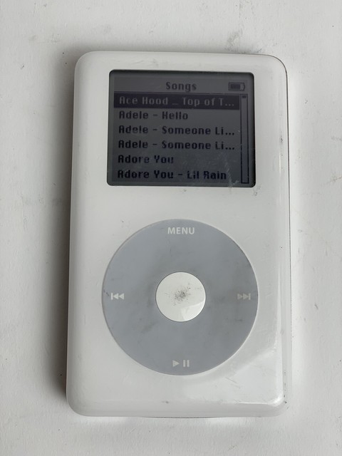 Apple Ipod Classic 4th Generation 20gb White Model Mp102 For Sale Online Ebay