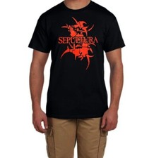 Sepultura Metal Group Men's T-Shirt Multiple Variations 