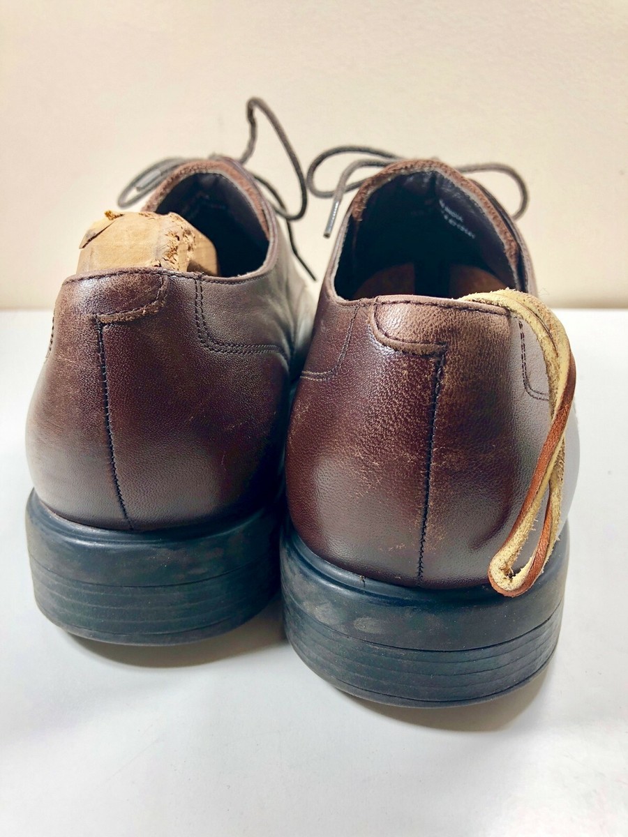 Cole Haan Brown Leather Oxford Split Toe Dress Shoes Size  display picture 3