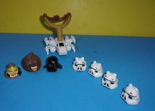 Angry Birds Star Wars Death Star Jenga Game Replacement Figures, X-Wing Launcher